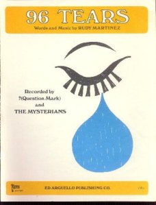 96 tears sheetmusic