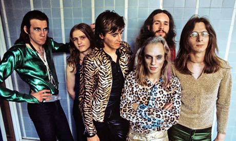 Roxy Music At Royal College Of Art In London in 1972