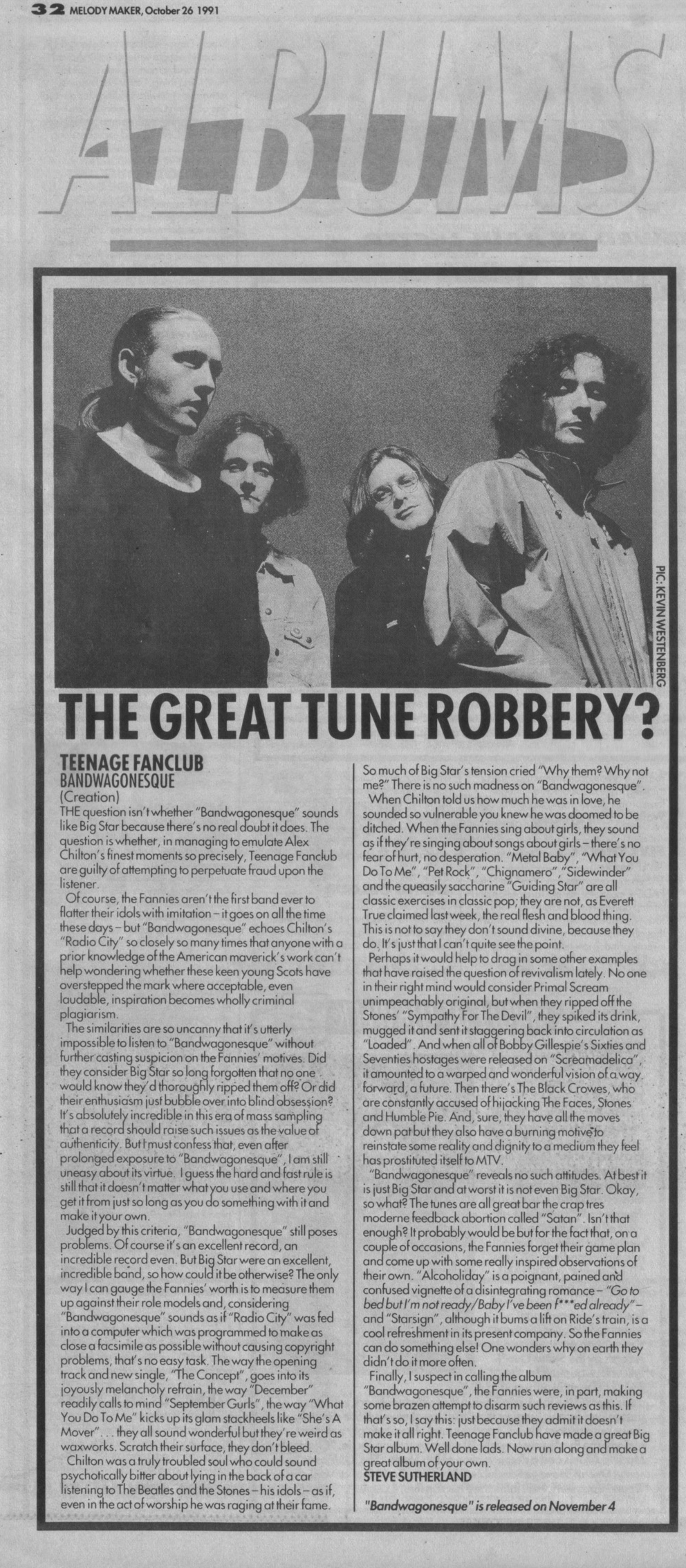bandwagonesque review
